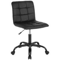 Flash Furniture Sorrento Home And Office Armless Task Office Chair With Tufted Back/Seat 36 Flash Furniture Sorrento Home And Office Armless Task Office Chair With Tufted Back/Seat -Flash Furniture Shop GUEST e2290b4f 673f 4067 924a 98a2dbbf90fe