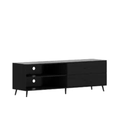 Flash Furniture Nelson 65" Mid Century Modern TV Stand For Up To 60" TV's With Adjustable Shelf And Storage Drawers -Flash Furniture Shop GUEST e2437eb0 d667 4d58 8430 2184dc0c15fa