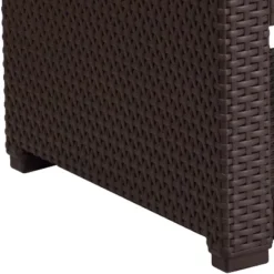 Flash Furniture Chocolate Brown Faux Rattan End Table -Flash Furniture Shop GUEST e3236252 0e5e 418c 8358 a8438805213a