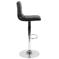 Flash Furniture Modern Vinyl Adjustable Height Barstool With Horizontal Stitch Back -Flash Furniture Shop GUEST e3777a52 cbc5 442a b6a8 50b9ded5e7e8