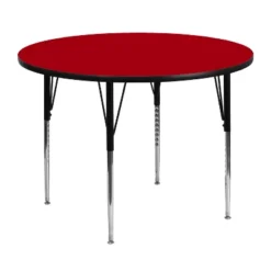 Flash Furniture 48'' Round Thermal Laminate Activity Table - Standard Height Adjustable Legs -Flash Furniture Shop GUEST e53224aa 7018 43ef 9112 8ee74998eafc