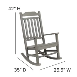 Flash Furniture Set Of 2 Winston All-Weather Faux Wood Rocking Chair -Flash Furniture Shop GUEST e9d41f93 657e 4077 a8d8 9cec8d763772