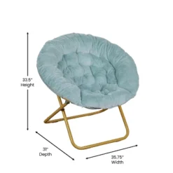Flash Furniture Gwen 38" Oversize Portable Faux Fur Folding Saucer Moon Chair For Dorm And Bedroom 19 Flash Furniture Gwen 38" Oversize Portable Faux Fur Folding Saucer Moon Chair For Dorm And Bedroom -Flash Furniture Shop GUEST ea76adee 6e8d 41a1 98ea 2304ef3105c4