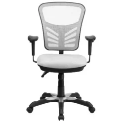 Flash Furniture Mid-Back Mesh Multifunction Executive Swivel Ergonomic Office Chair With Adjustable Arms -Flash Furniture Shop GUEST eb2194dd 89da 444c 9527 f71093e1d312