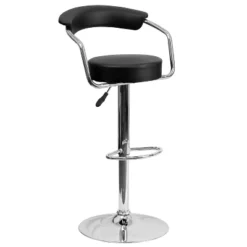 Flash Furniture Contemporary Vinyl Adjustable Height Barstool With Arms And Chrome Base 23 Flash Furniture Contemporary Vinyl Adjustable Height Barstool With Arms And Chrome Base -Flash Furniture Shop GUEST eb7d236a cde6 4ae5 b189 b562ee378ffb
