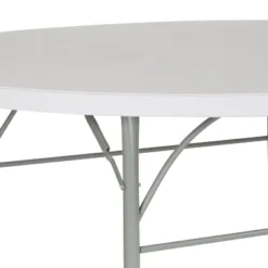 Flash Furniture 6-Foot Round Bi-Fold Granite White Plastic Banquet And Event Folding Table With Carrying Handle -Flash Furniture Shop GUEST ec599c85 e17f 4069 a8f9 ae7c7585c7ef