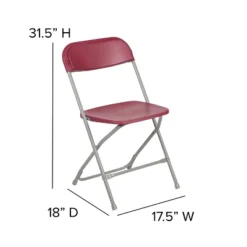 Flash Furniture Hercules™ Series Plastic Folding Chair - 2 Pack 650LB Weight Capacity -Flash Furniture Shop GUEST ef24d9ec 4ca9 4291 b8b9 4224eb8bf983