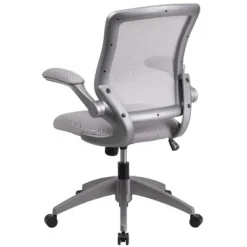 Flash Furniture Mid-Back Mesh Swivel Ergonomic Task Office Chair With Gray Frame And Flip-Up Arms 16 Flash Furniture Mid-Back Mesh Swivel Ergonomic Task Office Chair With Gray Frame And Flip-Up Arms -Flash Furniture Shop GUEST f1c5c26e d1c8 4863 a130 e550ffa3c41b