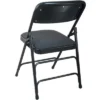 Flash Furniture 4-pack Advantage Padded Metal Folding Chair - Fabric Seat