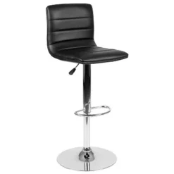Flash Furniture Modern Vinyl Adjustable Height Barstool With Horizontal Stitch Back -Flash Furniture Shop GUEST f3ad10a0 a4ac 4f92 b3a7 727c70416a24