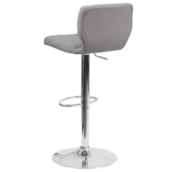 Flash Furniture Contemporary Vinyl Adjustable Height Barstool With Vertical Stitch Back And Chrome Base 22 Flash Furniture Contemporary Vinyl Adjustable Height Barstool With Vertical Stitch Back And Chrome Base -Flash Furniture Shop GUEST f7040edf 1246 4a91 ba49 bbe078749e4c