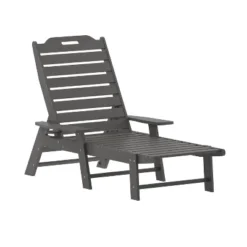 Flash Furniture Monterey Set Of 2 Adjustable Adirondack Loungers With Cup Holders- All-Weather Indoor/Outdoor HDPE Lounge Chairs -Flash Furniture Shop GUEST f73a2acf a837 40cc 9e27 2ddce89a7bcd