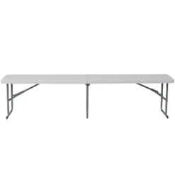 Flash Furniture 10.25''W X 71''L Bi-Fold Granite White Plastic Bench With Carrying Handle 12 Flash Furniture 10.25''W X 71''L Bi-Fold Granite White Plastic Bench With Carrying Handle -Flash Furniture Shop GUEST f7865530 359b 44cb 9619 16fabaedf908