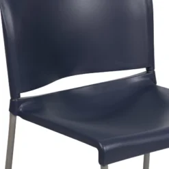 Flash Furniture HERCULES Series 880 Lb. Capacity Navy Full Back Contoured Stack Chair With Gray Powder Coated Sled Base -Flash Furniture Shop GUEST f7a63232 2b01 46bf 8278 826ccd4b4f59