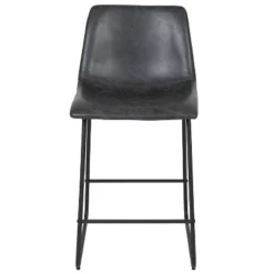 Flash Furniture 24 Inch Commercial Grade LeatherSoft Counter Height Barstools, Set Of 2 -Flash Furniture Shop GUEST f8d5d2b2 604b 4045 9551 5dfaca664078