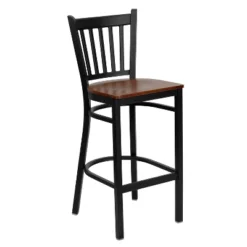 Flash Furniture Black Vertical Back Metal Restaurant Barstool -Flash Furniture Shop GUEST f9656728 aedd 43f5 957a dd895cf6bac3