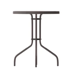 Flash Furniture Bellamy 23.75'' Round Tempered Glass Metal Table -Flash Furniture Shop GUEST f986470f cfd4 46dc 8e64 216d3061b250