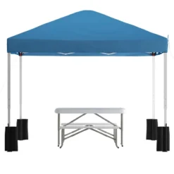 Flash Furniture 10'x10' Pop Up Event Canopy Tent With Wheeled Case And Folding Bench Set - Portable Tailgate, Camping, Event Set 17 Flash Furniture 10'x10' Pop Up Event Canopy Tent With Wheeled Case And Folding Bench Set - Portable Tailgate, Camping, Event Set -Flash Furniture Shop GUEST f9ec948a 3bd9 422c 886e 7f03e5258013