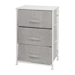 Flash Furniture 3 Drawer Wood Top Cast Iron Frame Vertical Storage Dresser With Easy Pull Fabric Drawers -Flash Furniture Shop GUEST fa1e1ed8 e57f 4ac3 9c5a a49e3c7baa19