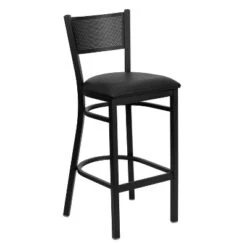 Flash Furniture Black Grid Back Metal Restaurant Barstool -Flash Furniture Shop GUEST faed4795 7c97 4834 b521 1e2ffc8f5493