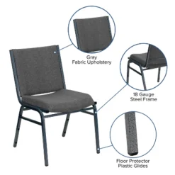 Flash Furniture HERCULES Series Heavy Duty Gray Fabric Stack Chair 11 Flash Furniture HERCULES Series Heavy Duty Gray Fabric Stack Chair -Flash Furniture Shop GUEST fc7dde44 6e9a 444f a6ec 03c84a805135