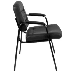 Flash Furniture Darwin Flash Fundamentals Black LeatherSoft Executive Reception Chair With Black Metal Frame -Flash Furniture Shop GUEST fda47540 a634 4b24 bcbd 595c5f59072c