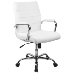 Flash Furniture Mid-Back Executive Swivel Office Chair With Metal Frame And Arms 29 Flash Furniture Mid-Back Executive Swivel Office Chair With Metal Frame And Arms -Flash Furniture Shop GUEST fe6fbcb2 f954 4e5a a08c 2e980eff2bf4