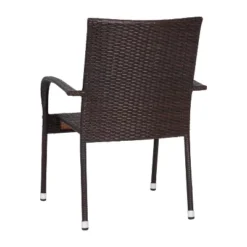 Flash Furniture Maxim Indoor/Outdoor Wicker Dining Chairs With Fade & Weather-Resistant Steel Frames For Patio And Deck 20 Flash Furniture Maxim Indoor/Outdoor Wicker Dining Chairs With Fade & Weather-Resistant Steel Frames For Patio And Deck -Flash Furniture Shop GUEST fe872bae b207 439b 9b89 b673062428b8