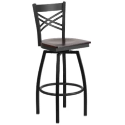 Flash Furniture Black ''X'' Back Swivel Metal Barstool 27 Flash Furniture Black ''X'' Back Swivel Metal Barstool -Flash Furniture Shop GUEST fea69a40 03f2 4008 afde 66c032c9bef7