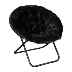 Flash Furniture Gwen 38" Oversize Portable Faux Fur Folding Saucer Moon Chair For Dorm And Bedroom 24 Flash Furniture Gwen 38" Oversize Portable Faux Fur Folding Saucer Moon Chair For Dorm And Bedroom -Flash Furniture Shop GUEST febae8ef 629b 4b91 a09d 773c79510a7f