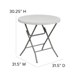 Flash Furniture 2.63-Foot Round Granite White Plastic Folding Table 10 Flash Furniture 2.63-Foot Round Granite White Plastic Folding Table -Flash Furniture Shop GUEST fedbe752 f069 456c b31f d8e2c8b56c50