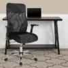 Flash Furniture Milford High Back Ergonomic Office Chair With Contemporary Mesh Design In Black And White