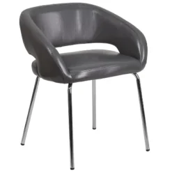 Flash Furniture Fusion Series Contemporary LeatherSoft Side Reception Chair With Chrome Legs -Flash Furniture Shop GUEST ff7ff3cd 6545 4377 bfcf aad772b64d83